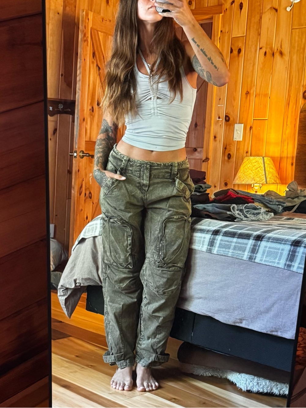 Free people cargo pants